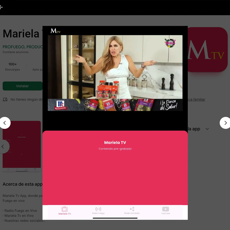 MarielaTV App
